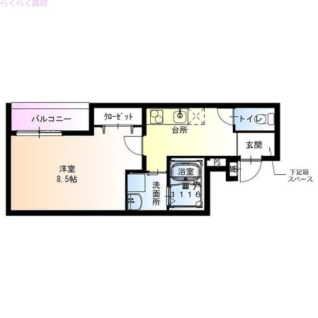 フジパレス門真本町Ⅲ番館の物件間取画像